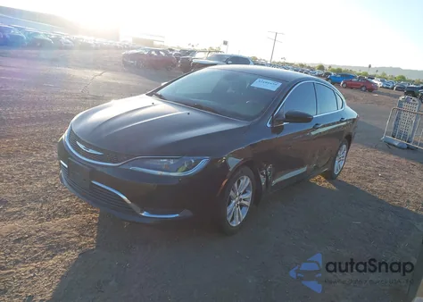 2016 Chrysler 200 Limited z USA, uszkodzony, nr VIN 1C3CCCAB4GN166772